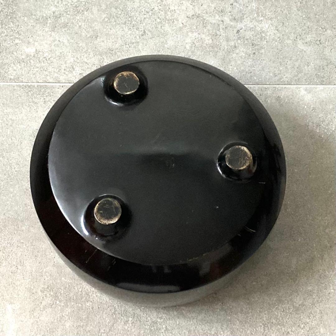 茶道具 唐銅風炉 面取風炉 面取中磨都色 五徳 底瓦