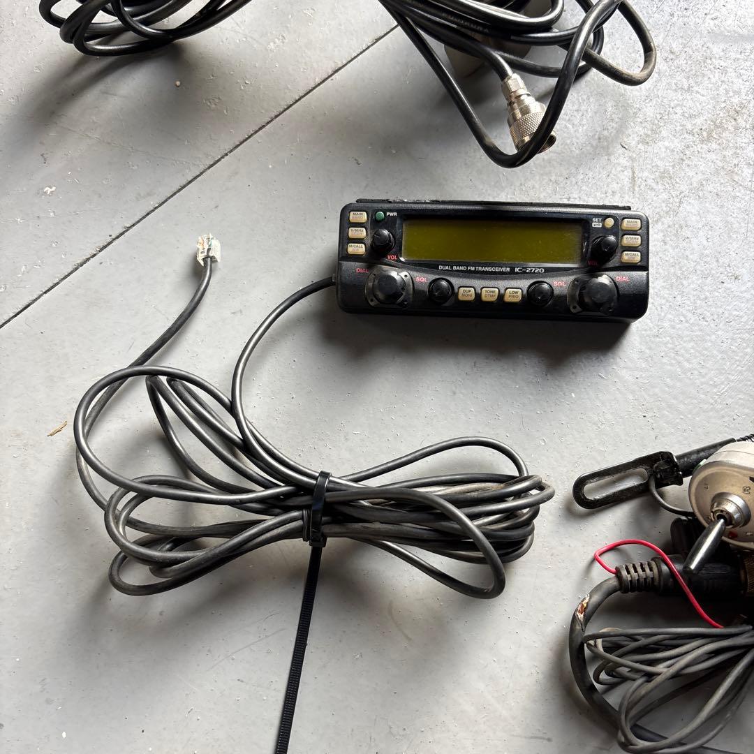 ICOM 無線機セット　ic-2720