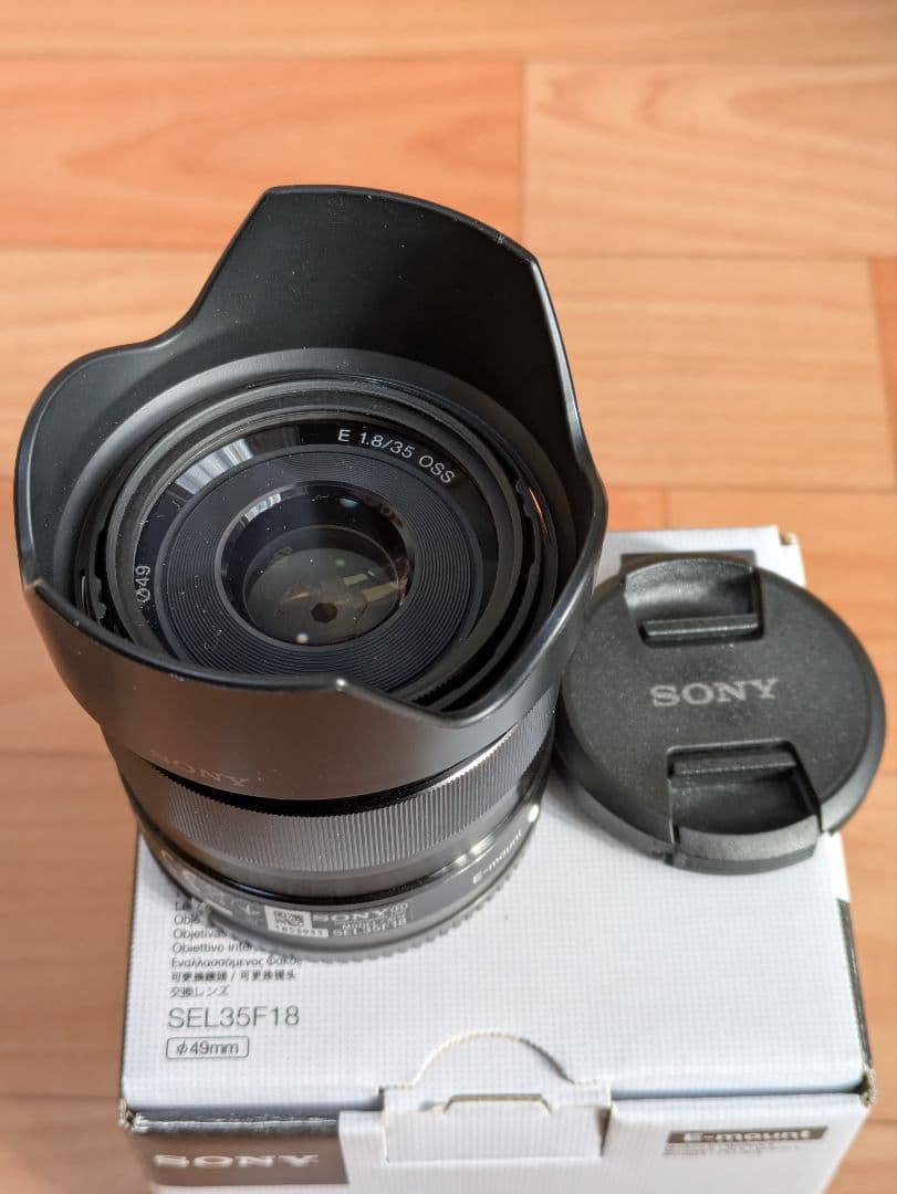 SONY E 35mm F1.8 OSS レンズ SEL35F18