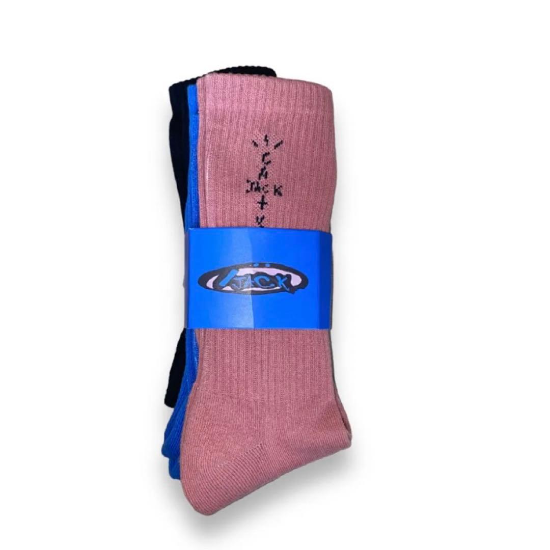 レッグウェア TRAVIS SCOTT CACTUS JACK BASIC3PACKSOCKS