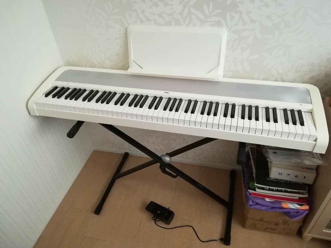 KORG 電子ピアノ B1 WH 88鍵