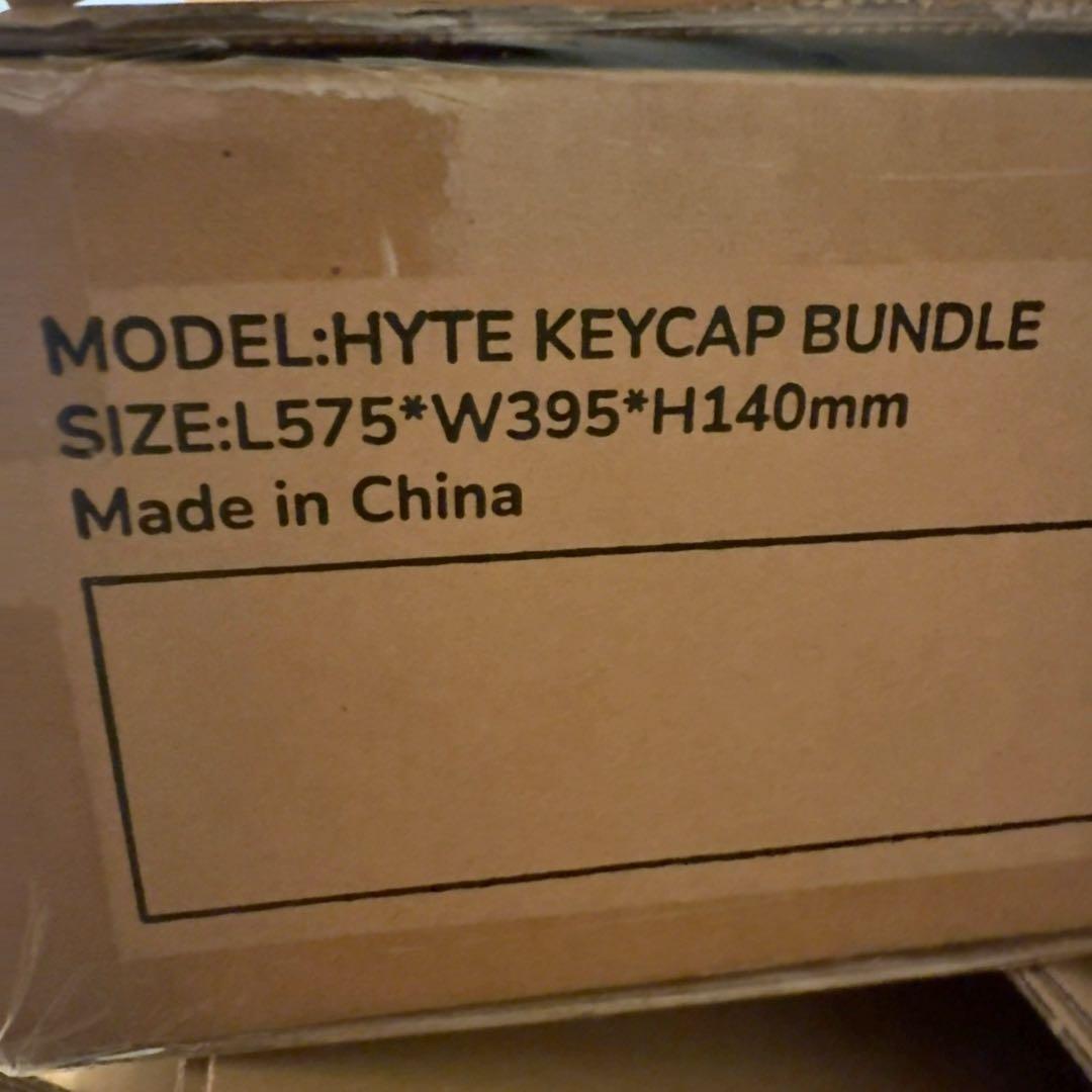 HYTE 星街すいせいコラボ キーキャップ マウスパッドセット 初回限定版