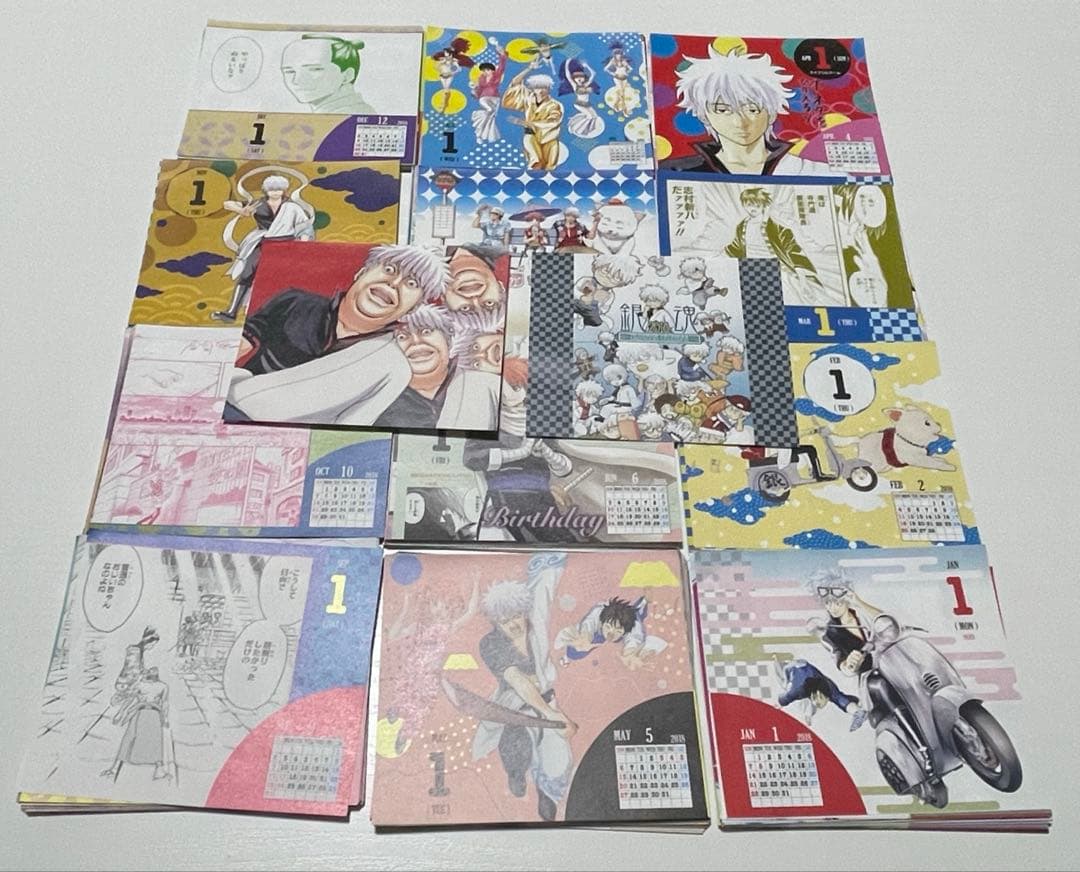 銀魂 コミックカレンダー2018 水魂カレンダー 日めくりカレンダー