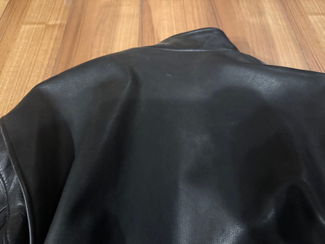 美品‼️schott141 42インチ　シングルライダース　インナーボア付