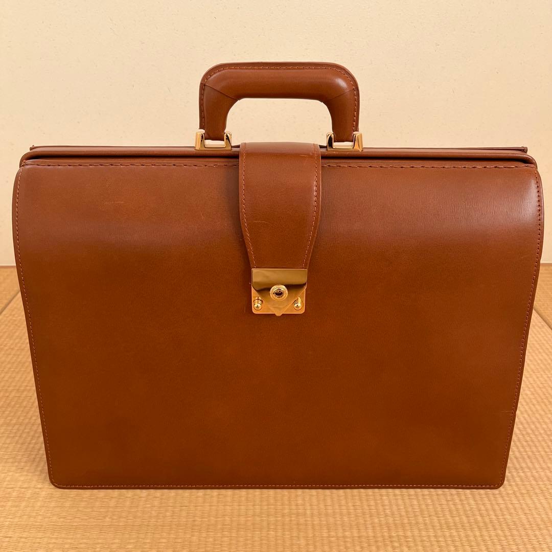 90s 日本製 Porter トラスティーノ ダレスバッグ ドクターズバッグ 茶