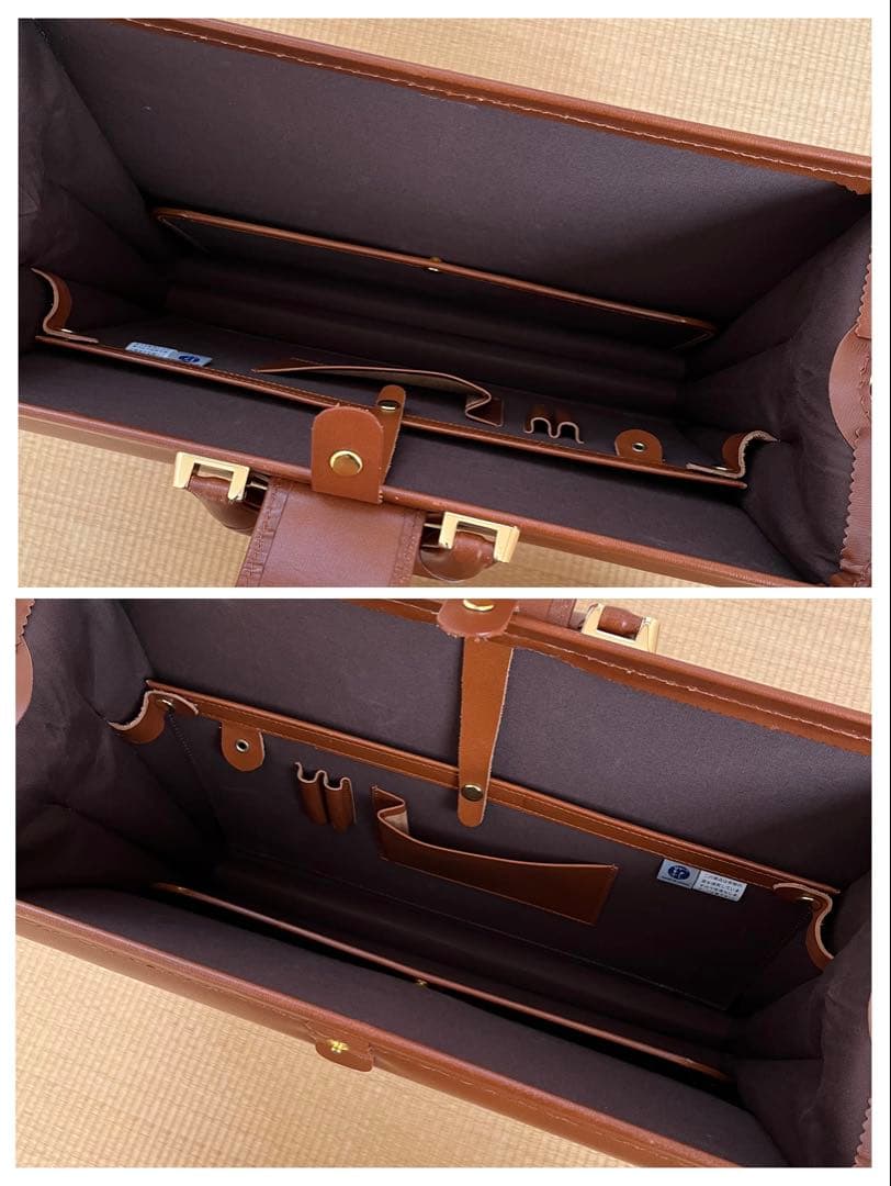 90s 日本製 Porter トラスティーノ ダレスバッグ ドクターズバッグ 茶