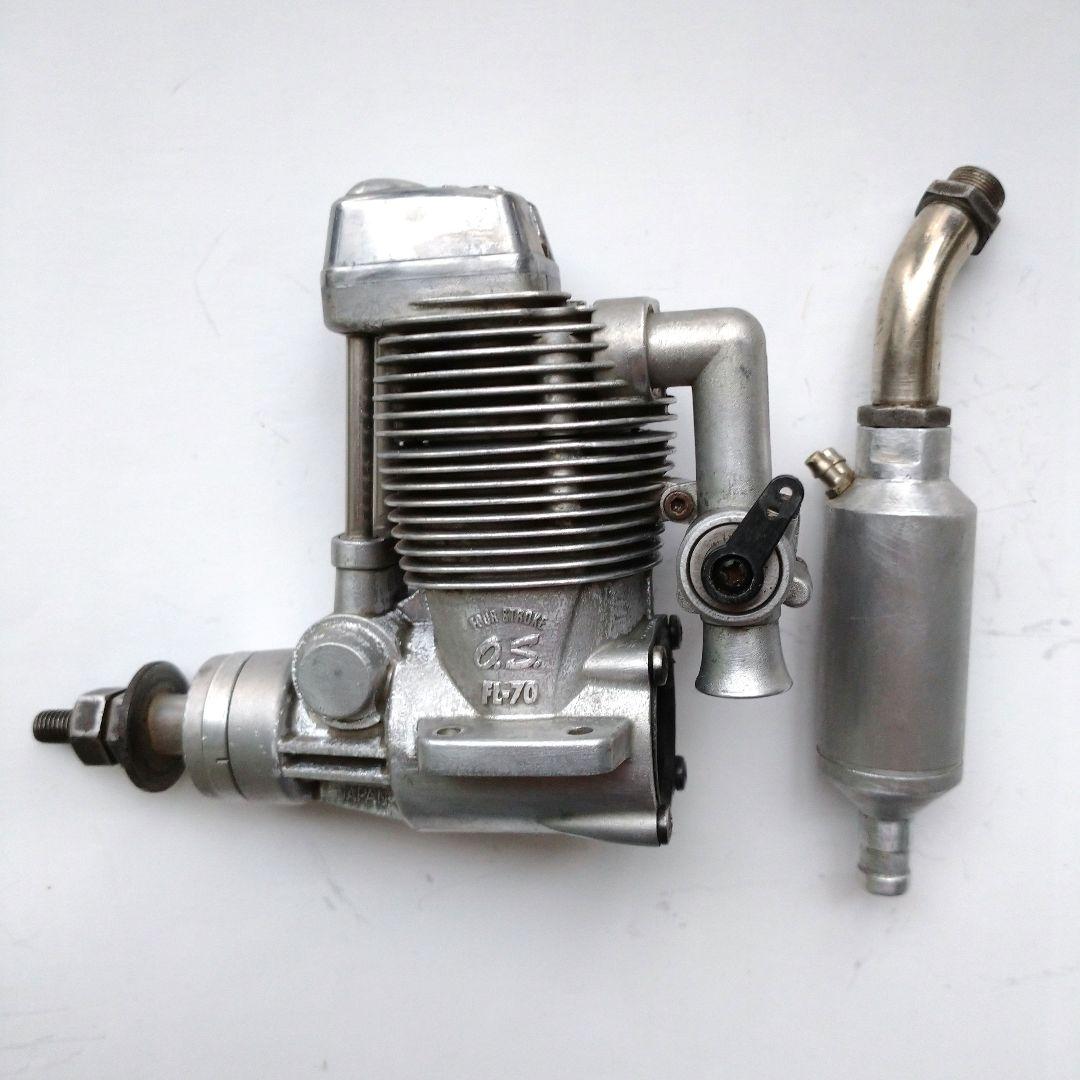 ラジコン飛行機 エンジン OS FL-70 4ストローク