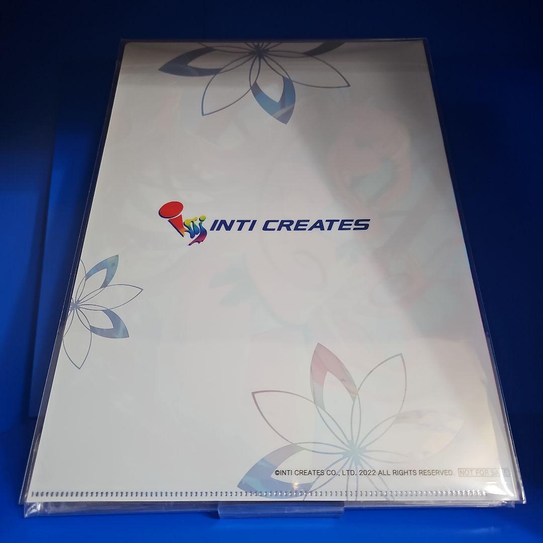 【新品】蒼き雷霆 ガンヴォルト 鎖環 A4 クリアファイル ★海外数量限定