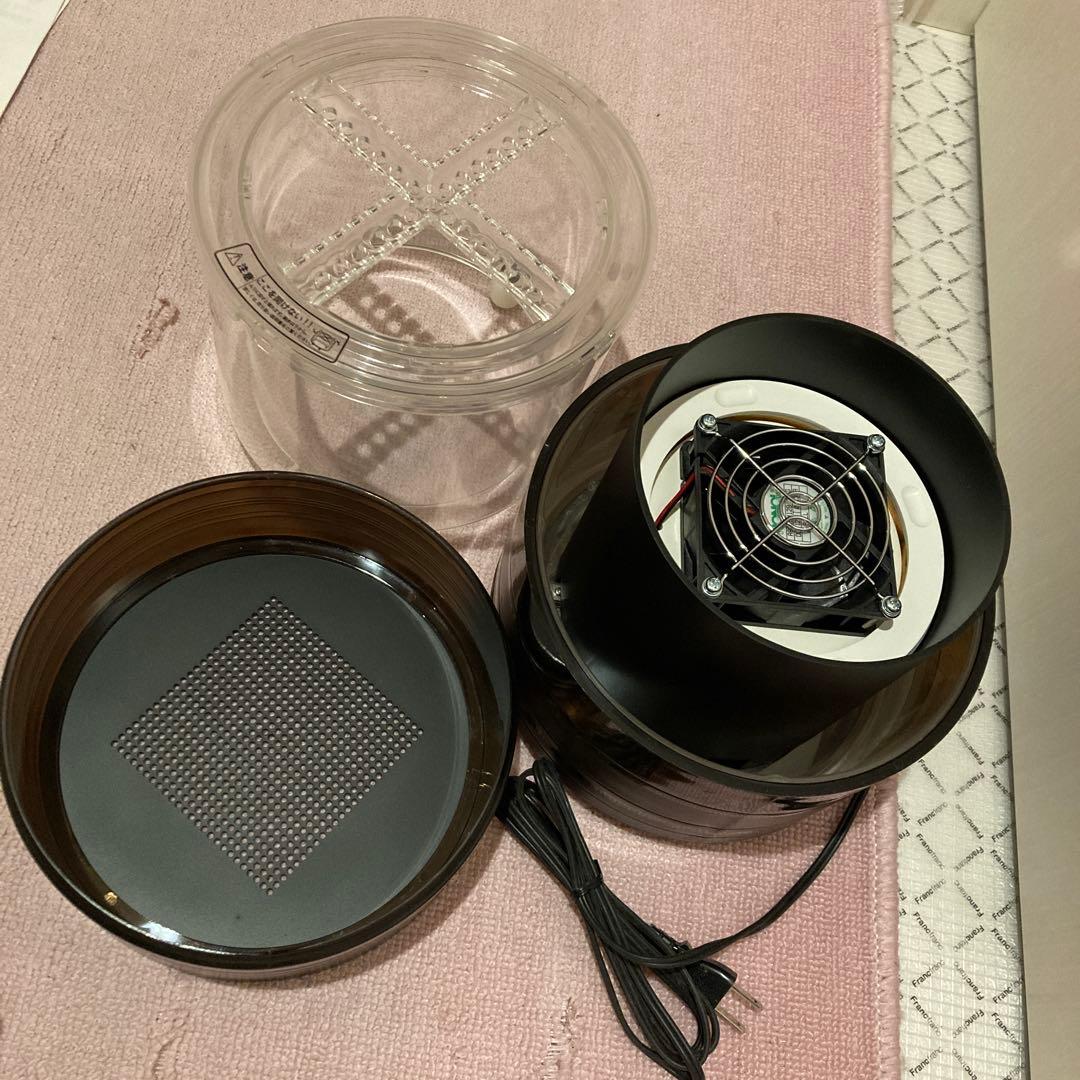 未使用《amadana FH-109 置き型 加湿器》黒 ブラック☆日本製