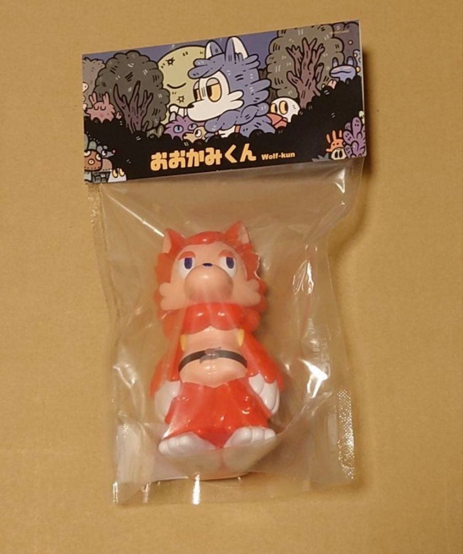 TOEI ART FES. 秘密戦隊ゴレンジャー おおかみくんソフビ(レッド）