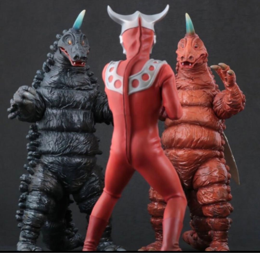 エクスプラス 大怪獣シリーズ ブラックギラス&レッドギラス セット