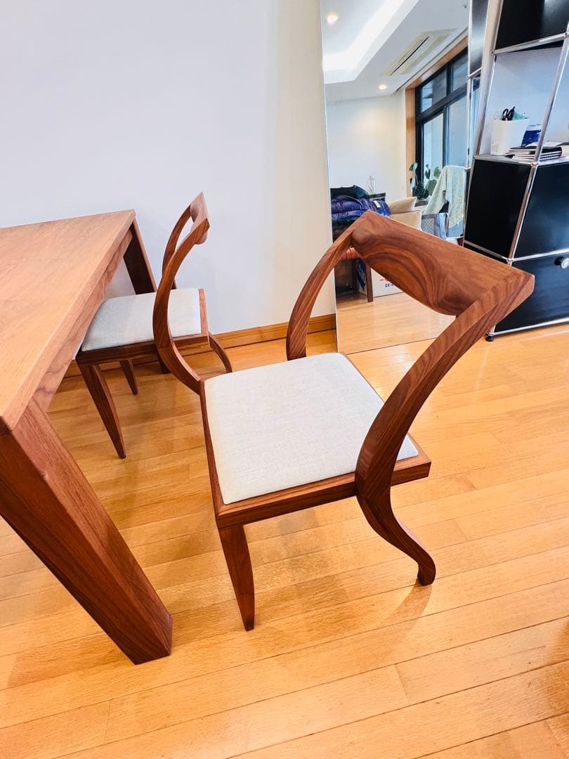 porada ARLEKIN チェア ウォールナット材