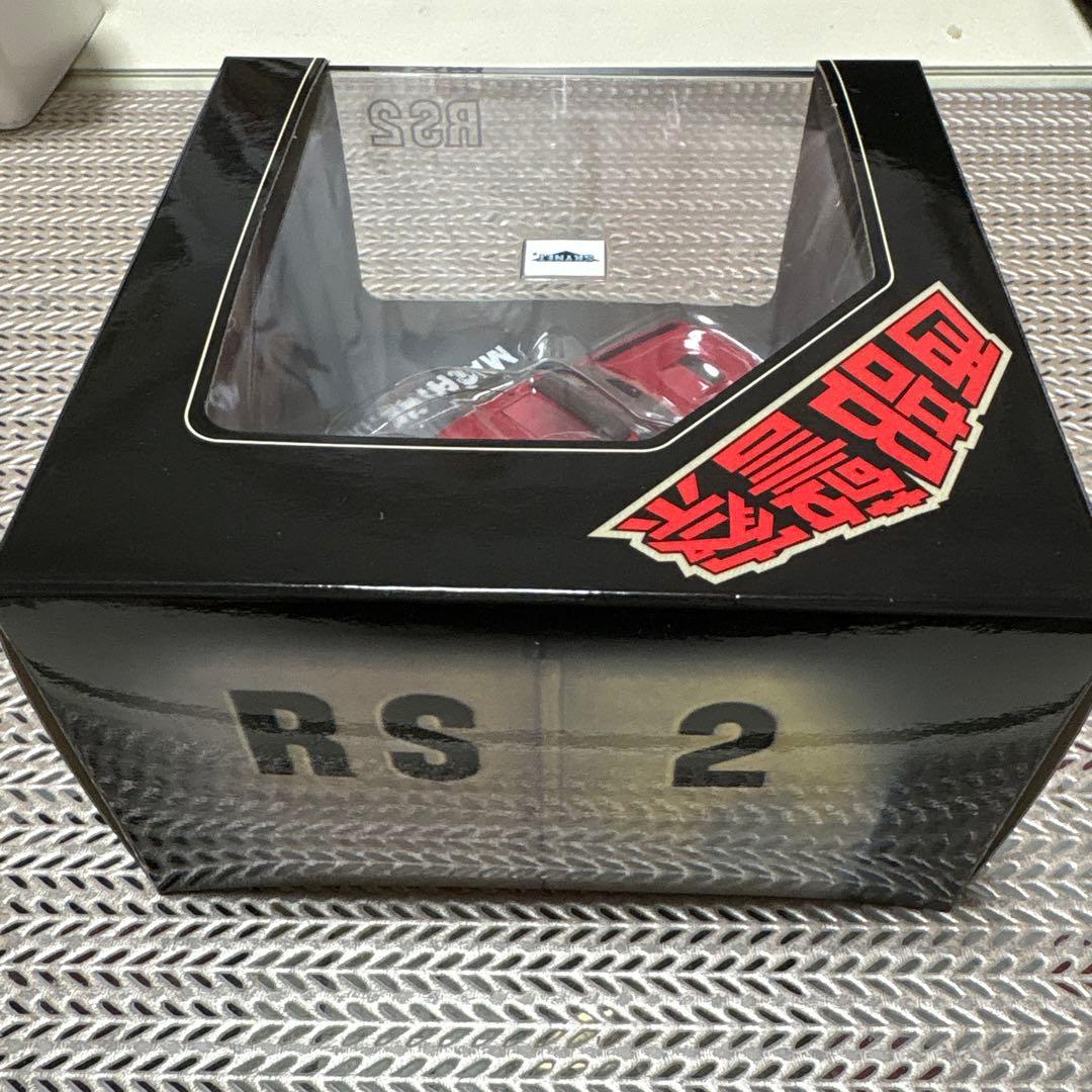 マシンXです！！西部警察　赤 ミニカー 透明ケース入り　3台セット