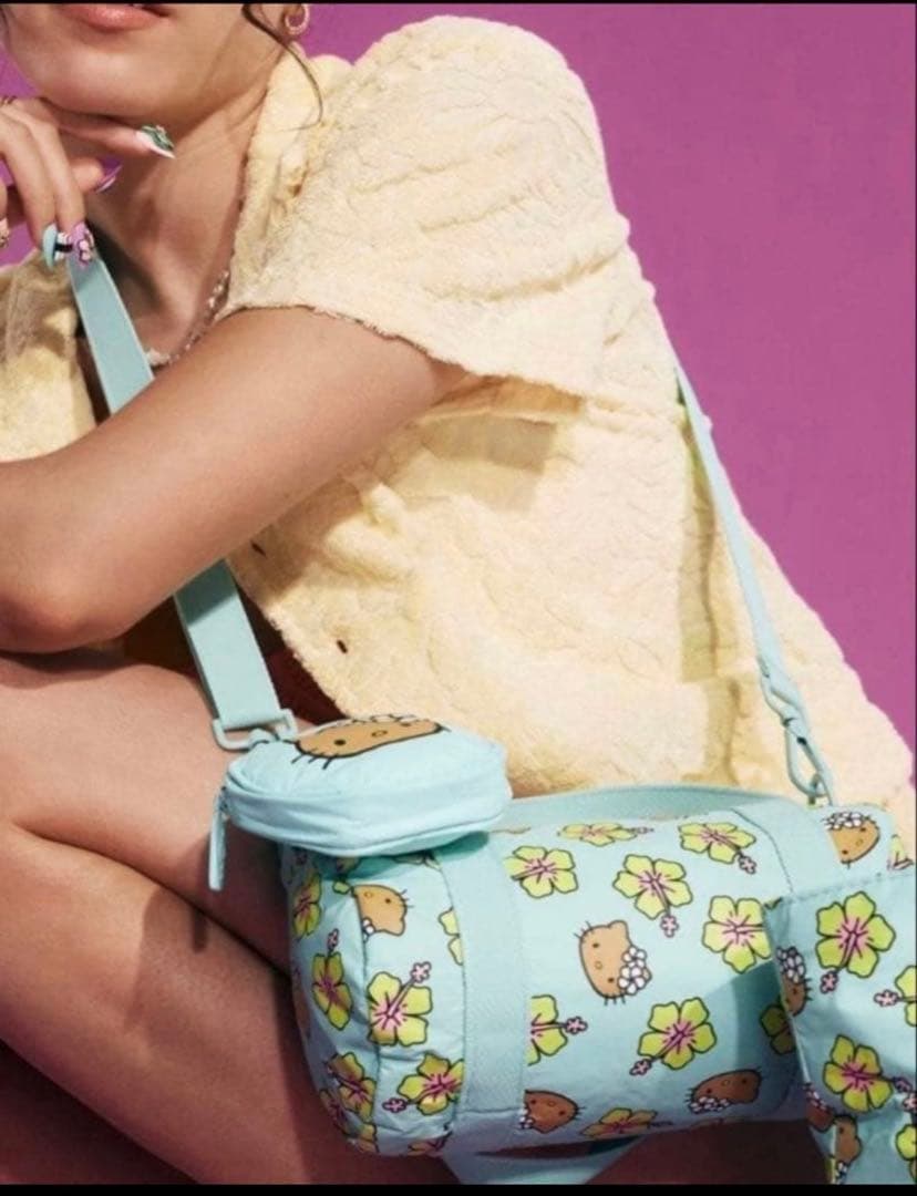 レア！アロハコレクション 日焼けキティ ハワイDFS限定 ショルダーバッグ