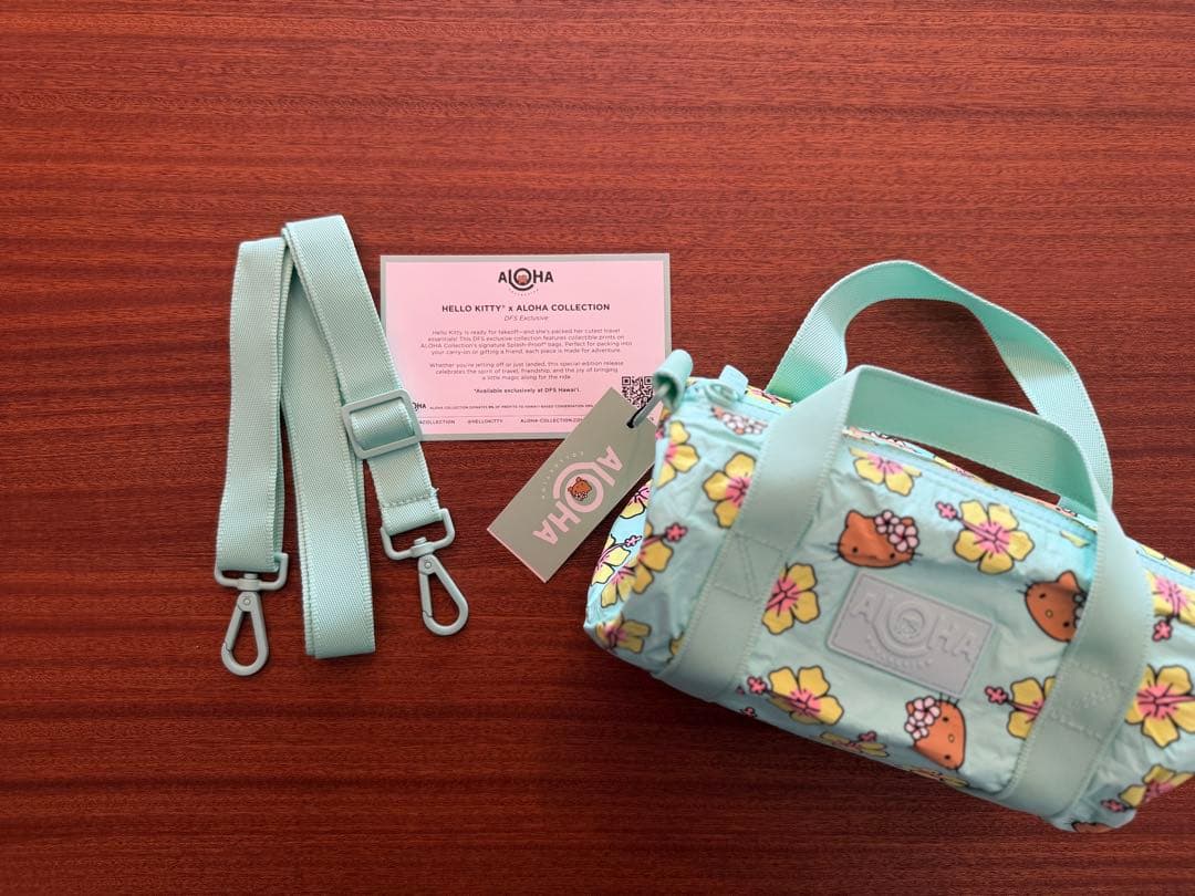 レア！アロハコレクション 日焼けキティ ハワイDFS限定 ショルダーバッグ