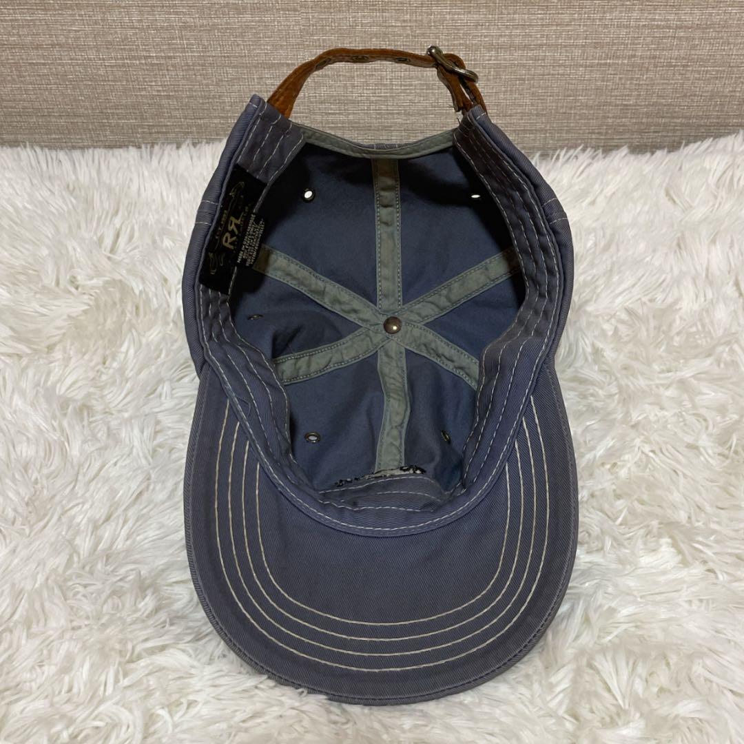 希少 RRL 三つ星 キャップ 90s USA製 ヴィンテージ ラルフローレン