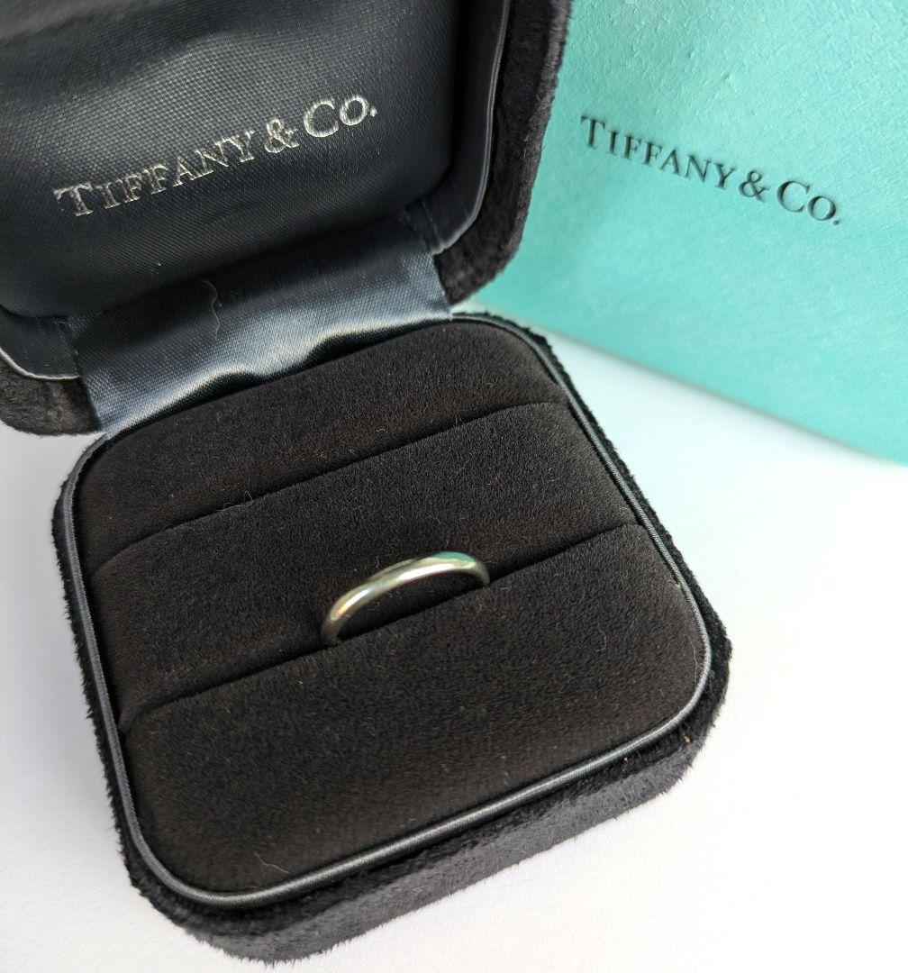 お値下げ【三越高松】ティファニー Tiffany & Co. プラチナリング５号