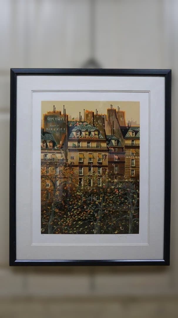 ヒロ・ヤマガタ ラスト・デイズ・オブ・サマー セリグラフ 風景画 直筆サイン