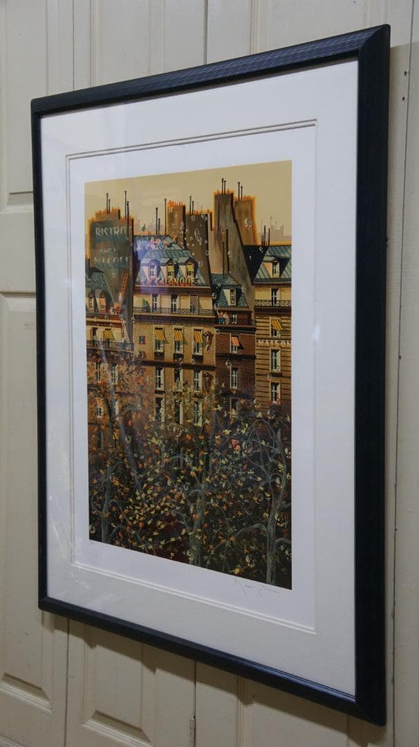 ヒロ・ヤマガタ ラスト・デイズ・オブ・サマー セリグラフ 風景画 直筆サイン