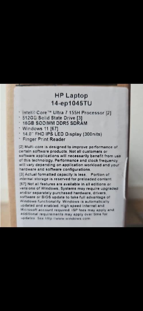 HP ノートパソコン HP 14-ep1000 14型
