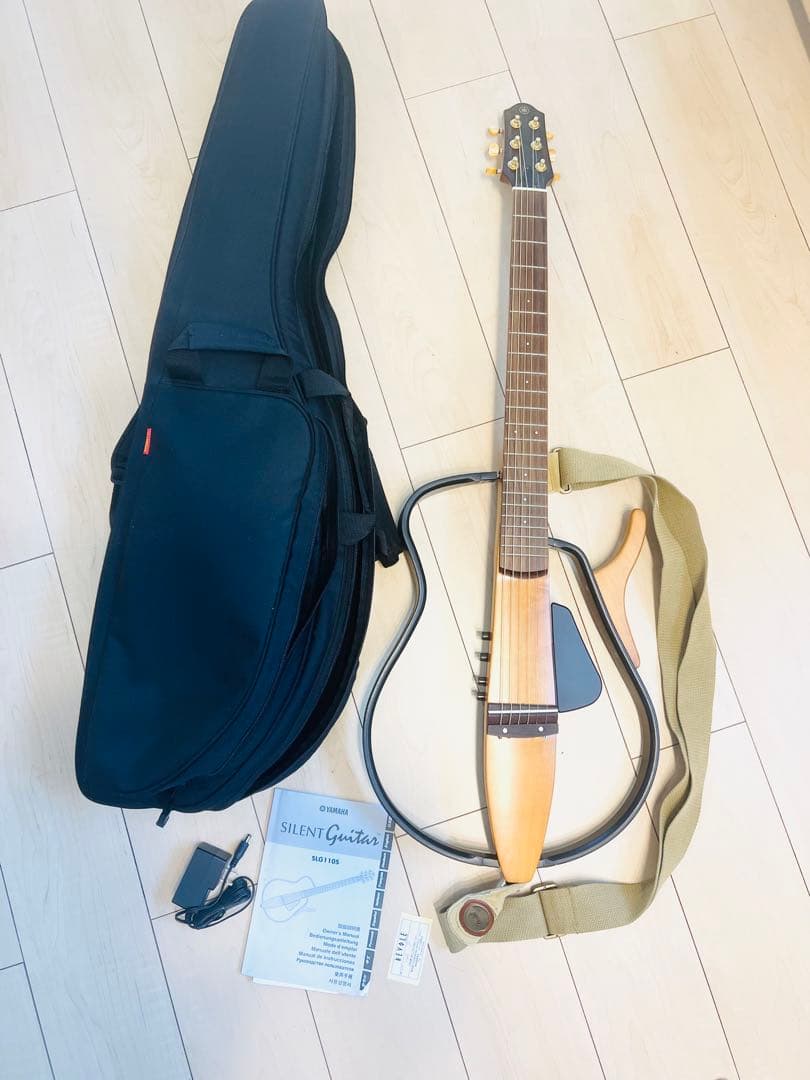 【美品】YAMAHA サイレントギターSLG110S 付属品完備　公式入門品付