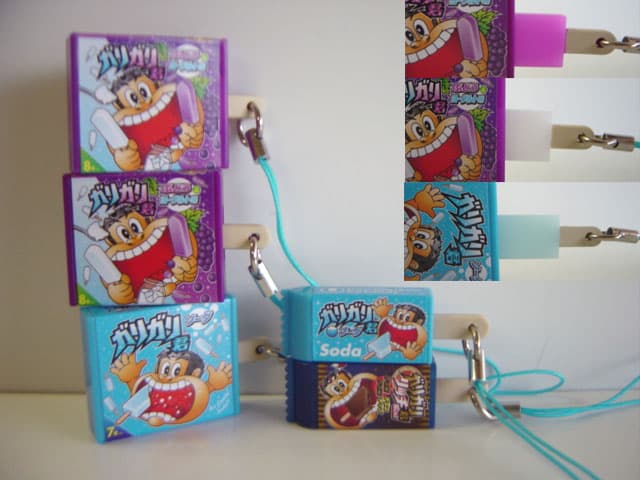 ♯Igg12HEガリガリ君にょっきりストラップ2012フルコンプ全11種