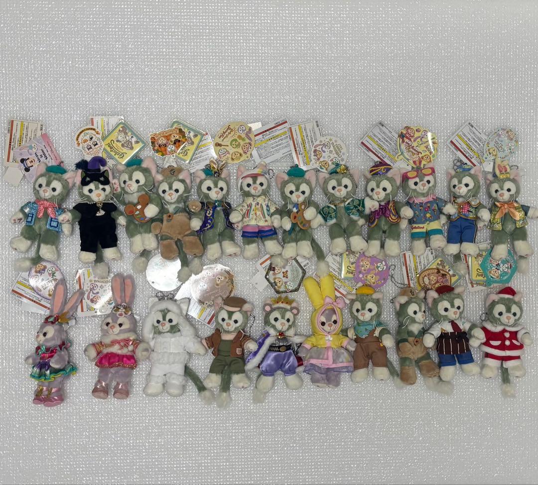 最終値下極美品ジェラトーニステラルーぬいぐるみバッヂぬいばストラップ22点