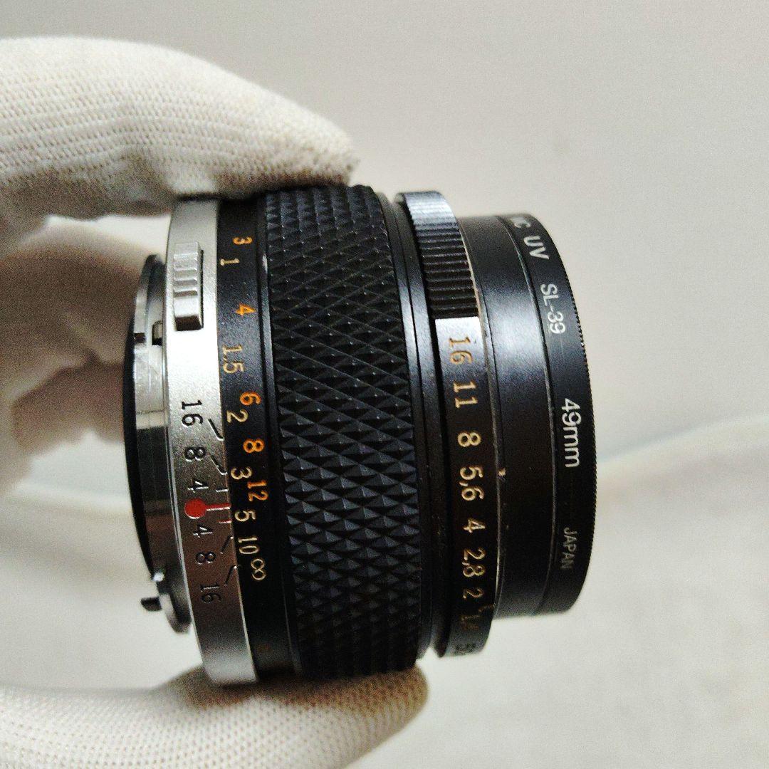 ■美品■ OLYMPUS OM-2 G.ZUIKO 50mmf1.4露出OK