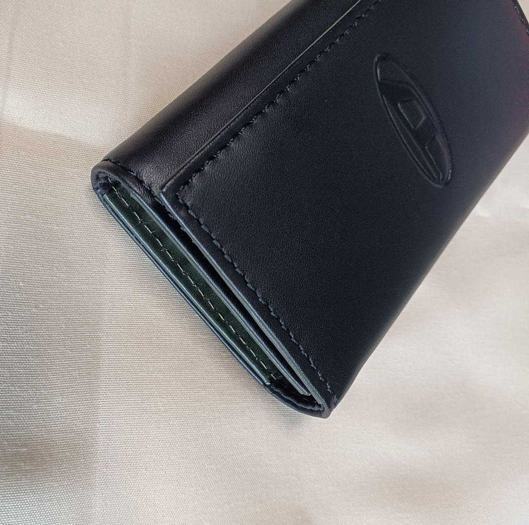 【新品】DIESEL ブラック レザー キーケース
