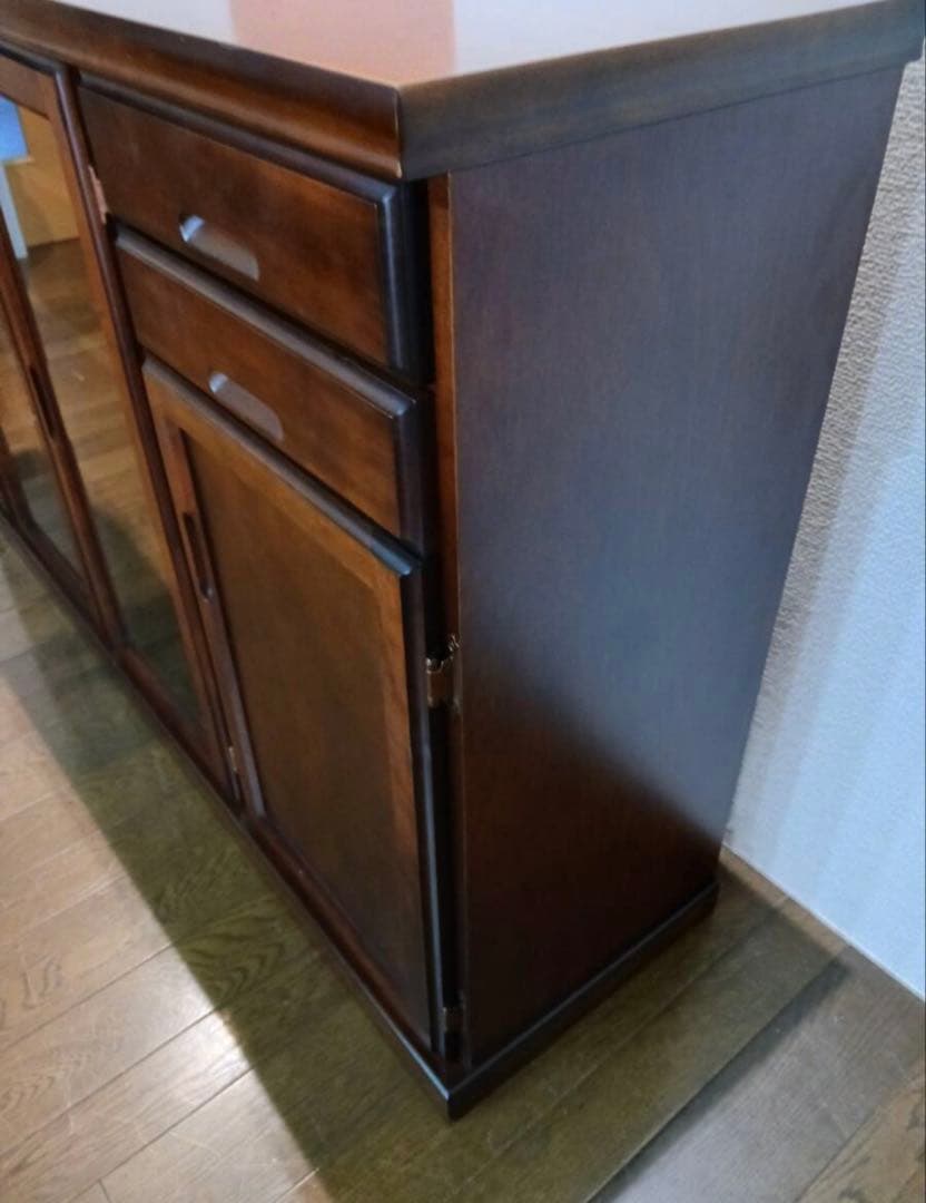 大雪木工 サイドボード キャビネット 収納棚