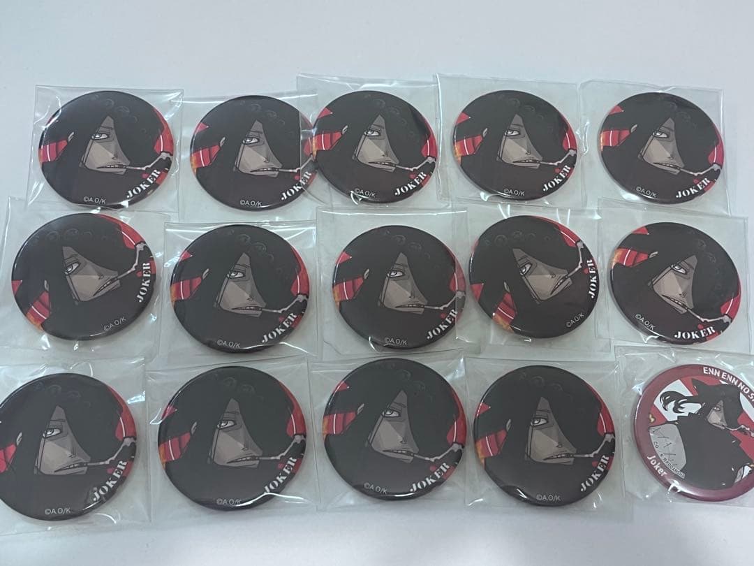 炎炎ノ消防隊 ジョーカー 缶バッジ アニメイトフェア インフェルノ くじメイト