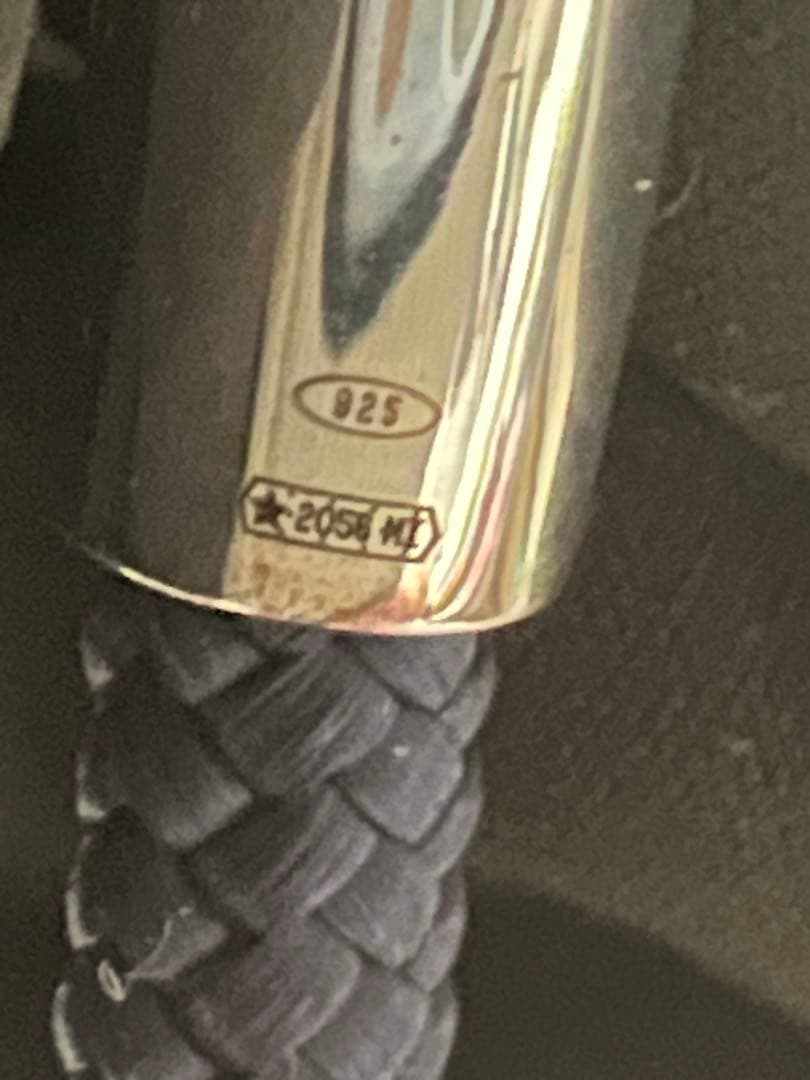 非売品 IWC アイダブリュシー Ag925 ブレスレット 希少品