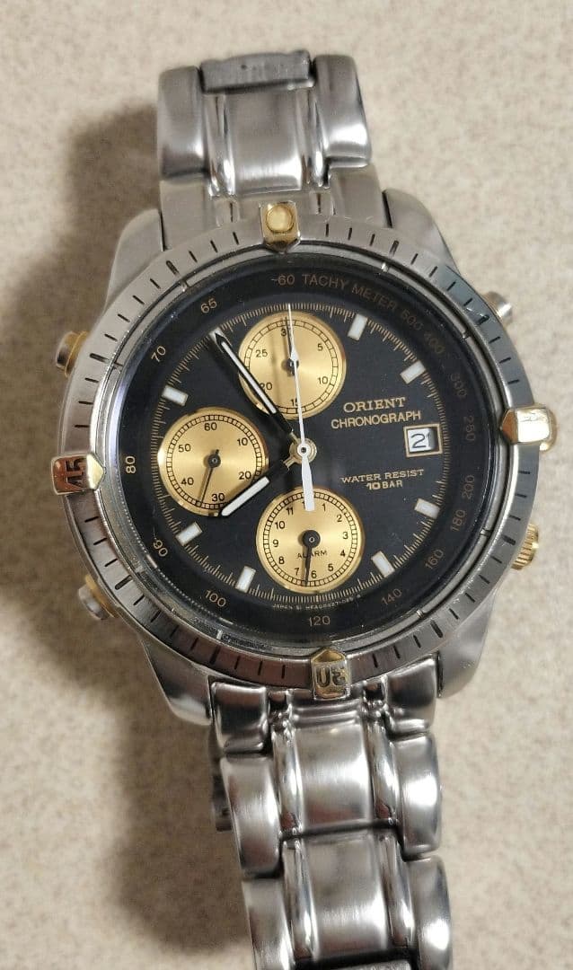 【ORIENT】オリエント クロノグラフ メンズ腕時計