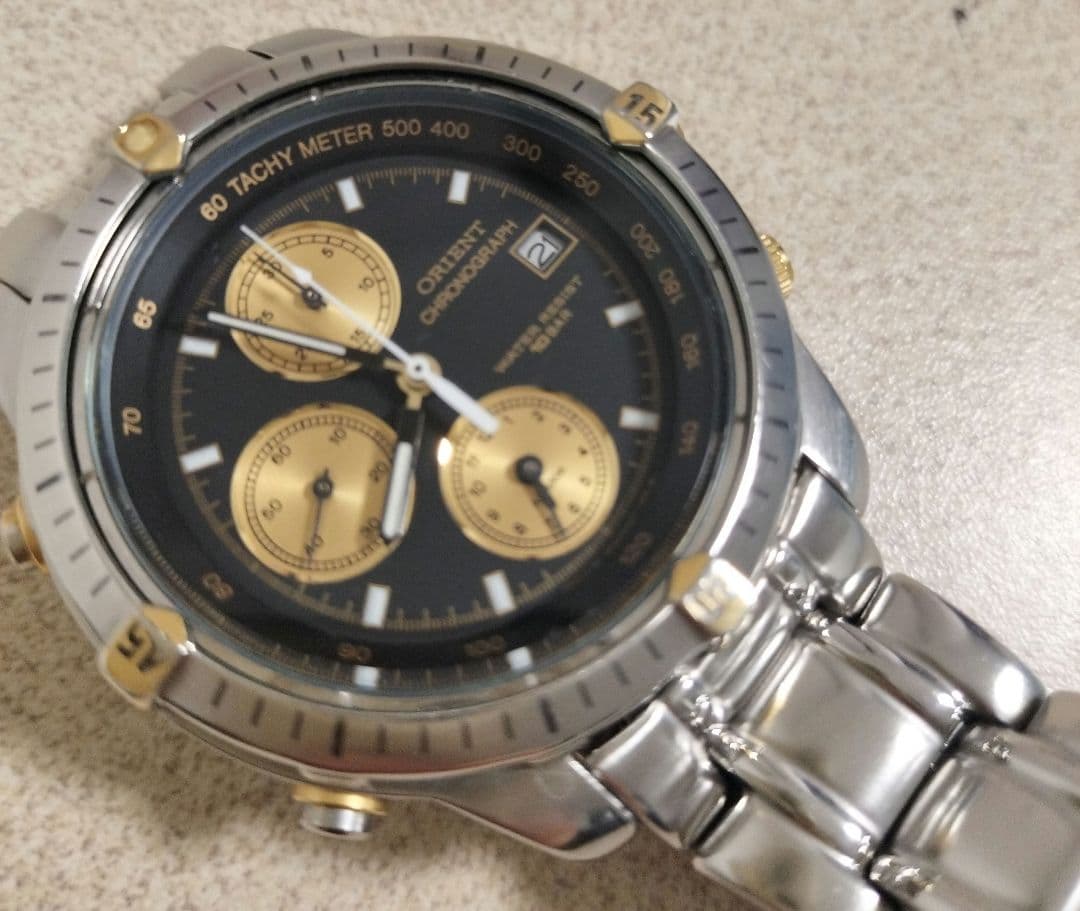 【ORIENT】オリエント クロノグラフ メンズ腕時計