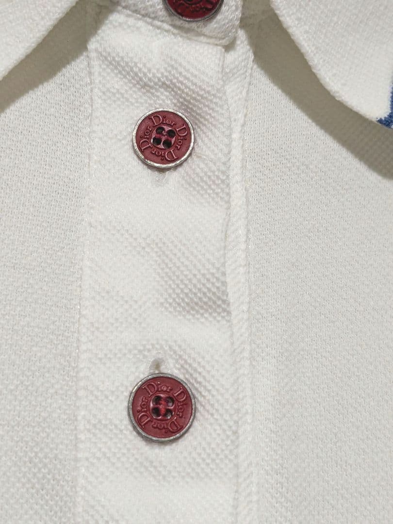 Christian Dior ディオール ポロシャツ ホワイト 希少　正規品　S