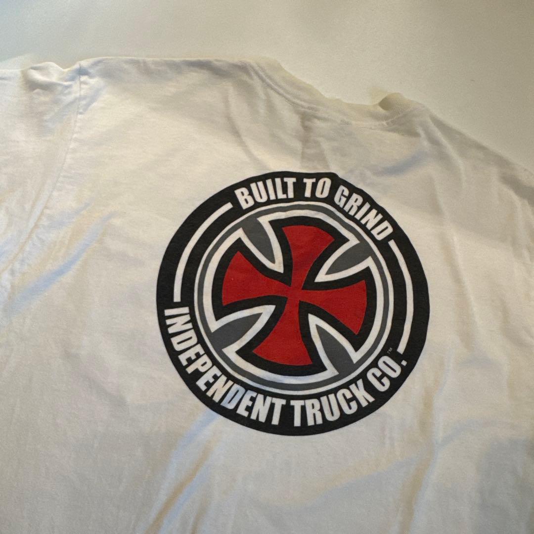 希少 INDEPENDENTアイアンクロス　NHSダグ　白