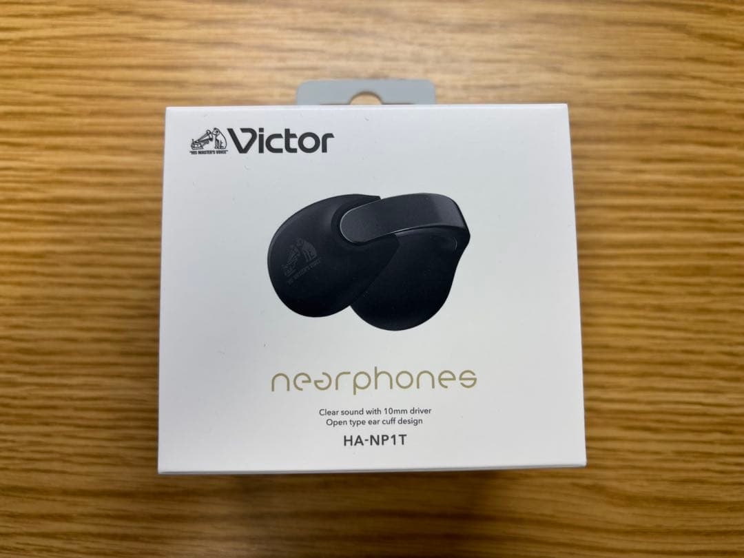 VICTOR 完全ワイヤレスイヤホン コールブラック HA-NP1T-B