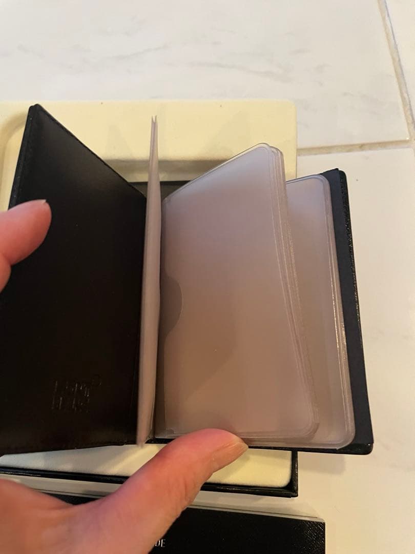 モンブランボールペン　カードケース