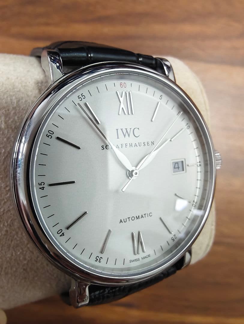IWC SCHAFFHAUSEN IW356501 ポートフィノ デイト自動巻き