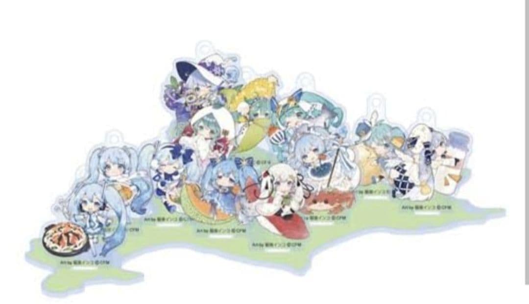 雪ミク アクスタ アクキー 全12種セット