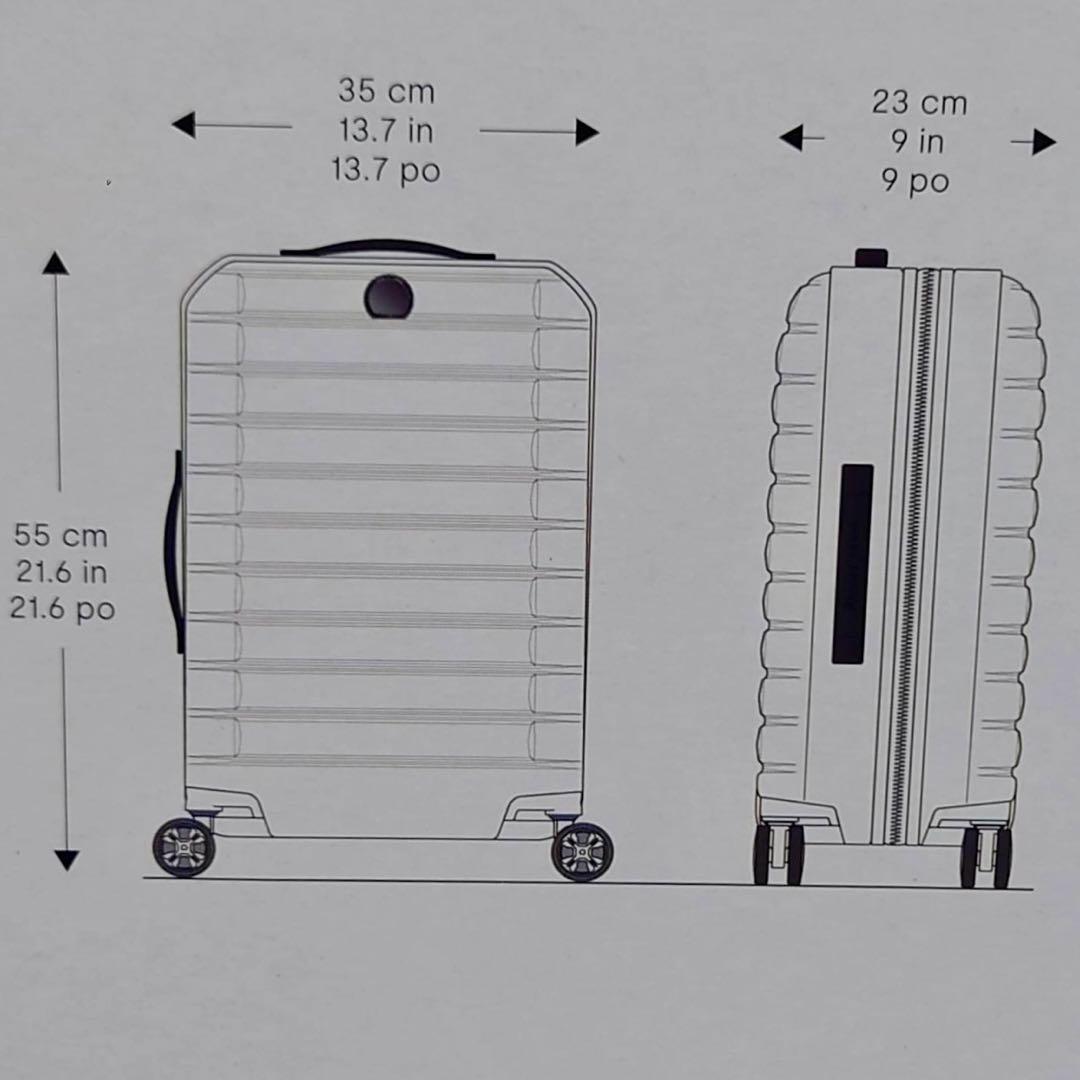 Delsey Helium Edge スーツケース 2個 ネイビー デルセー