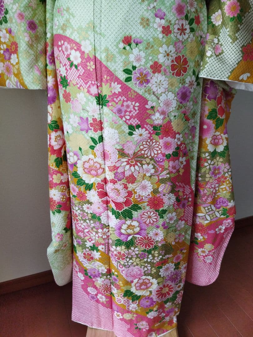 Chibami-u様　426.振袖7点セット 正絹　フルセット　成人式