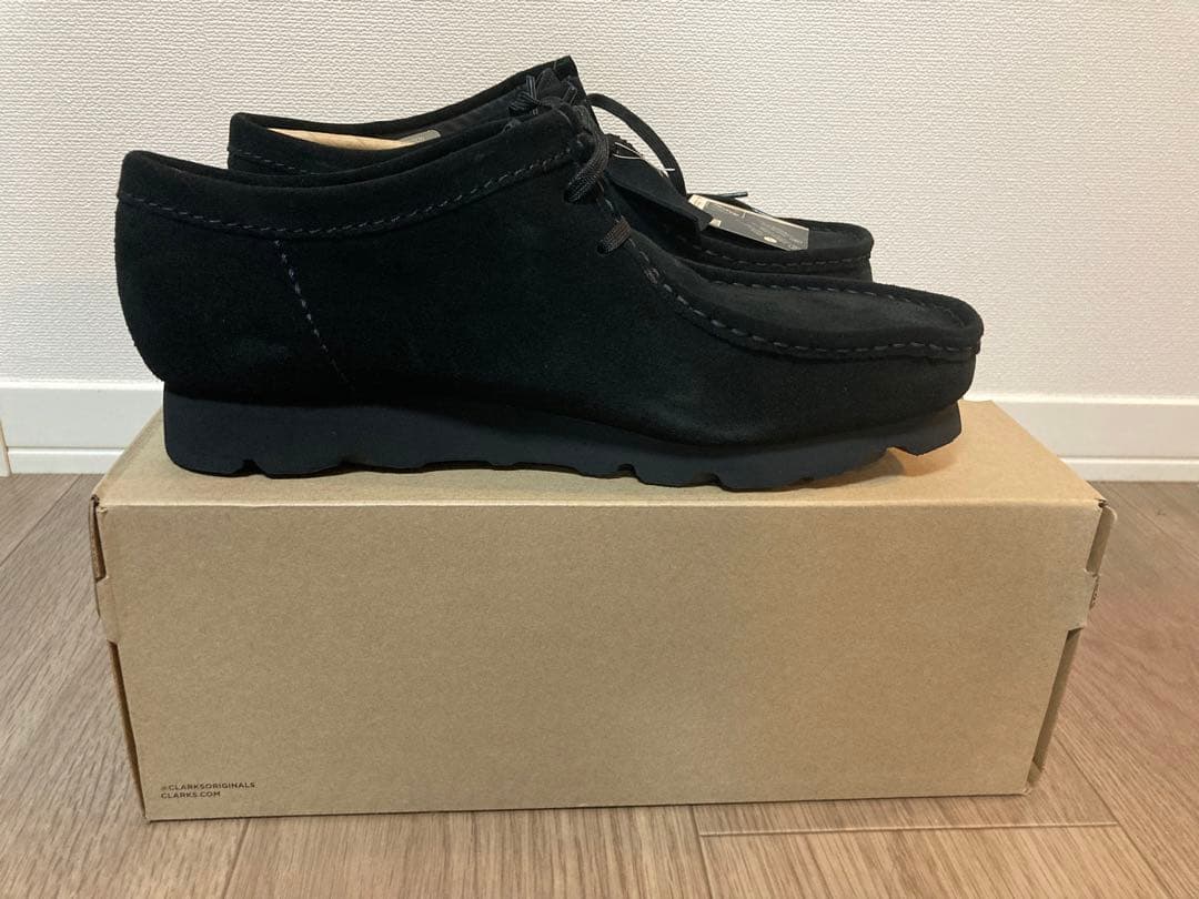 新品 CLARKS WALLABEE ゴアテックス UK9 クラークス GTX