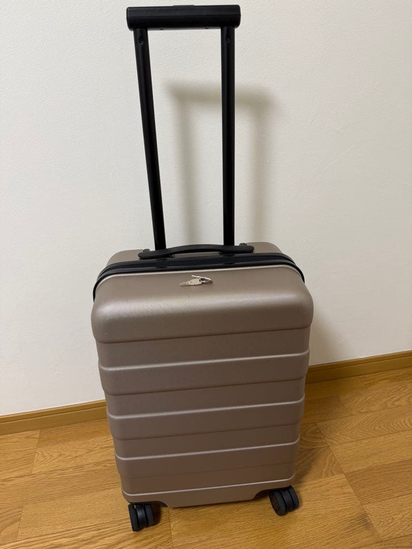 【値下げ】無印良品スーツケース35L ベージュ
