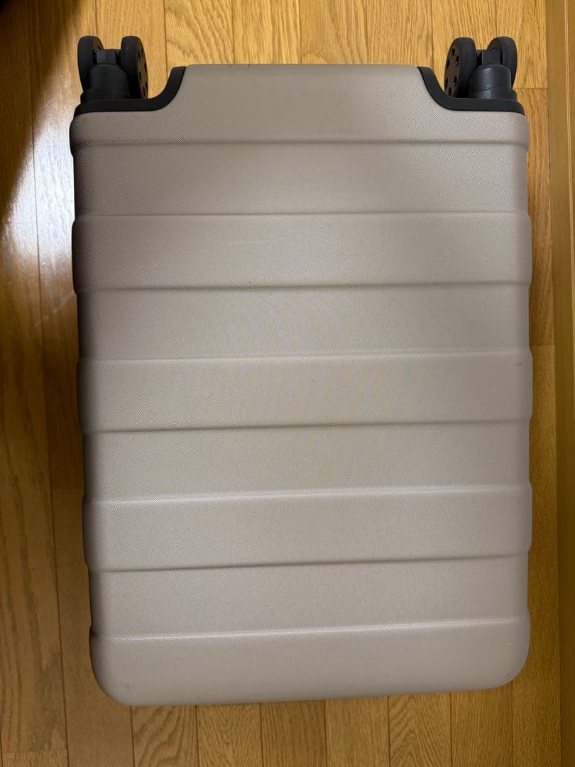 【値下げ】無印良品スーツケース35L ベージュ