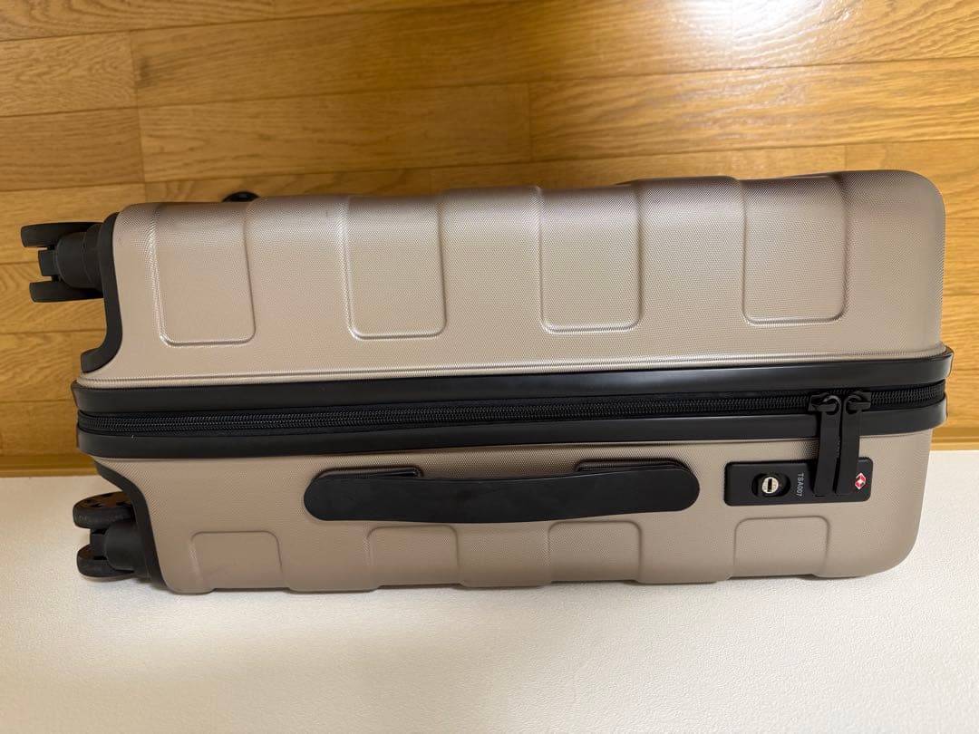 【値下げ】無印良品スーツケース35L ベージュ