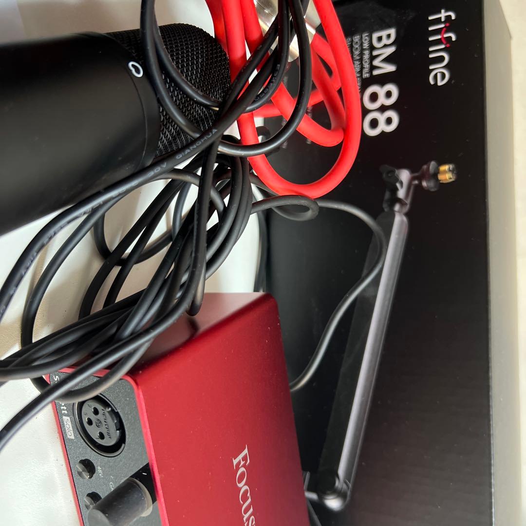 配信機器・PA機器・レコーディング機器 FOCUSRITE Scarlett SoloStudio