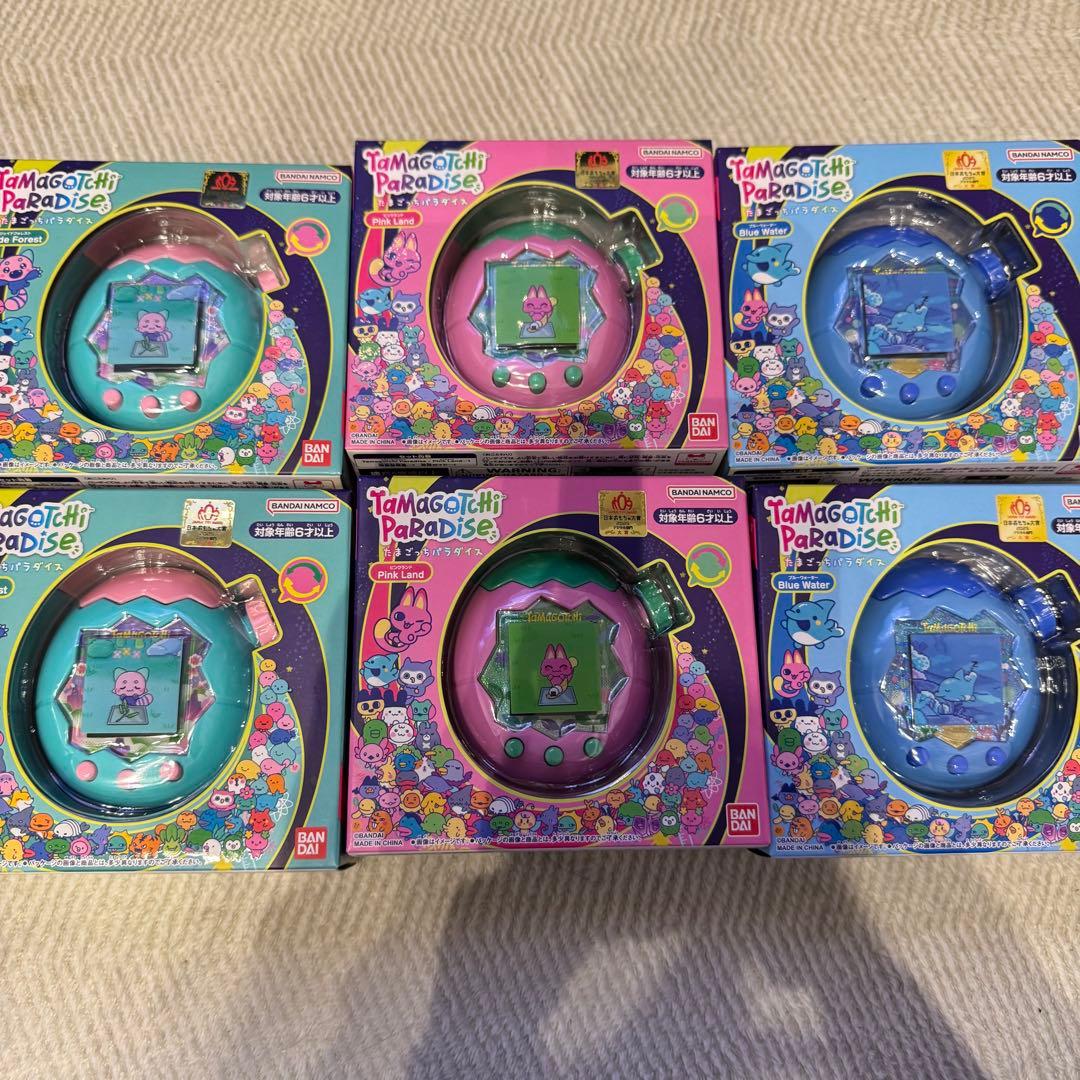Tamagotchi Paradise たまごっちパラダイス ６つセット