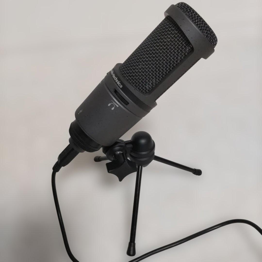 audio-technica AT2020USB+USBマイクロフォン