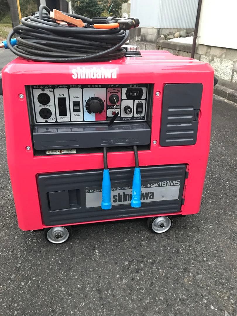 新ダイワEGW 181MS ポータブル発電機除雪機　動作確認済みです　030￼￼